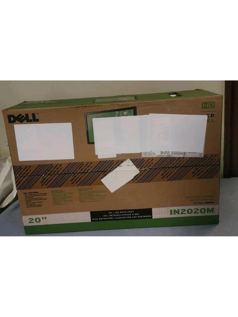 Brand New/Sealed! | Dell IN2020M 20" Widescreen HD LED Monitor | DP/N 0222KW